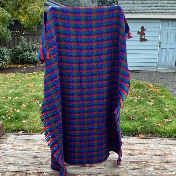 Vintage Pendleton Afghan Blanket - Picture 4 of 6